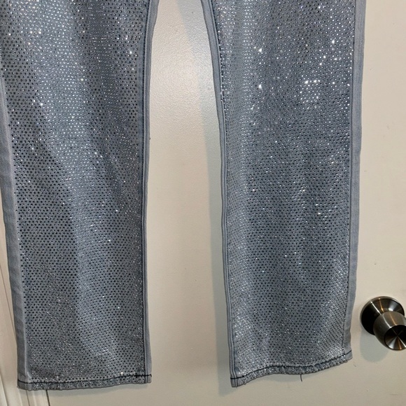 Forever 21 Rhinestone Jeans - Picture 9 of 12